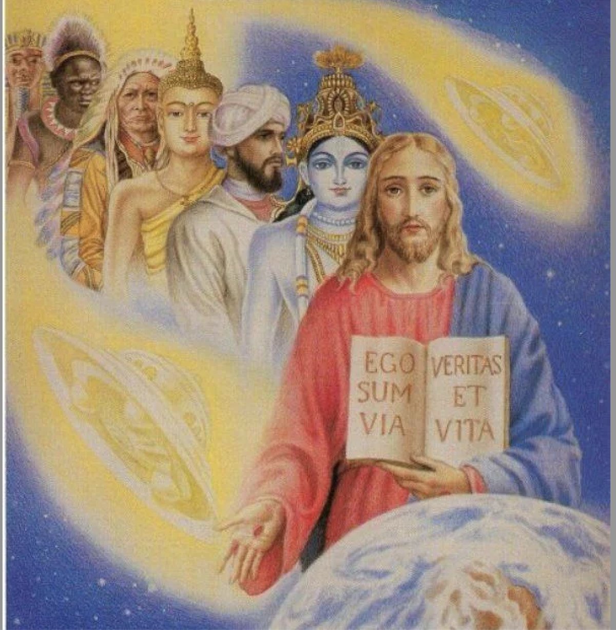 One light behind every tradition — I am the way, the truth, and the life